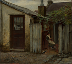 McCubbin | Girl with Bird at the King Street Bakery