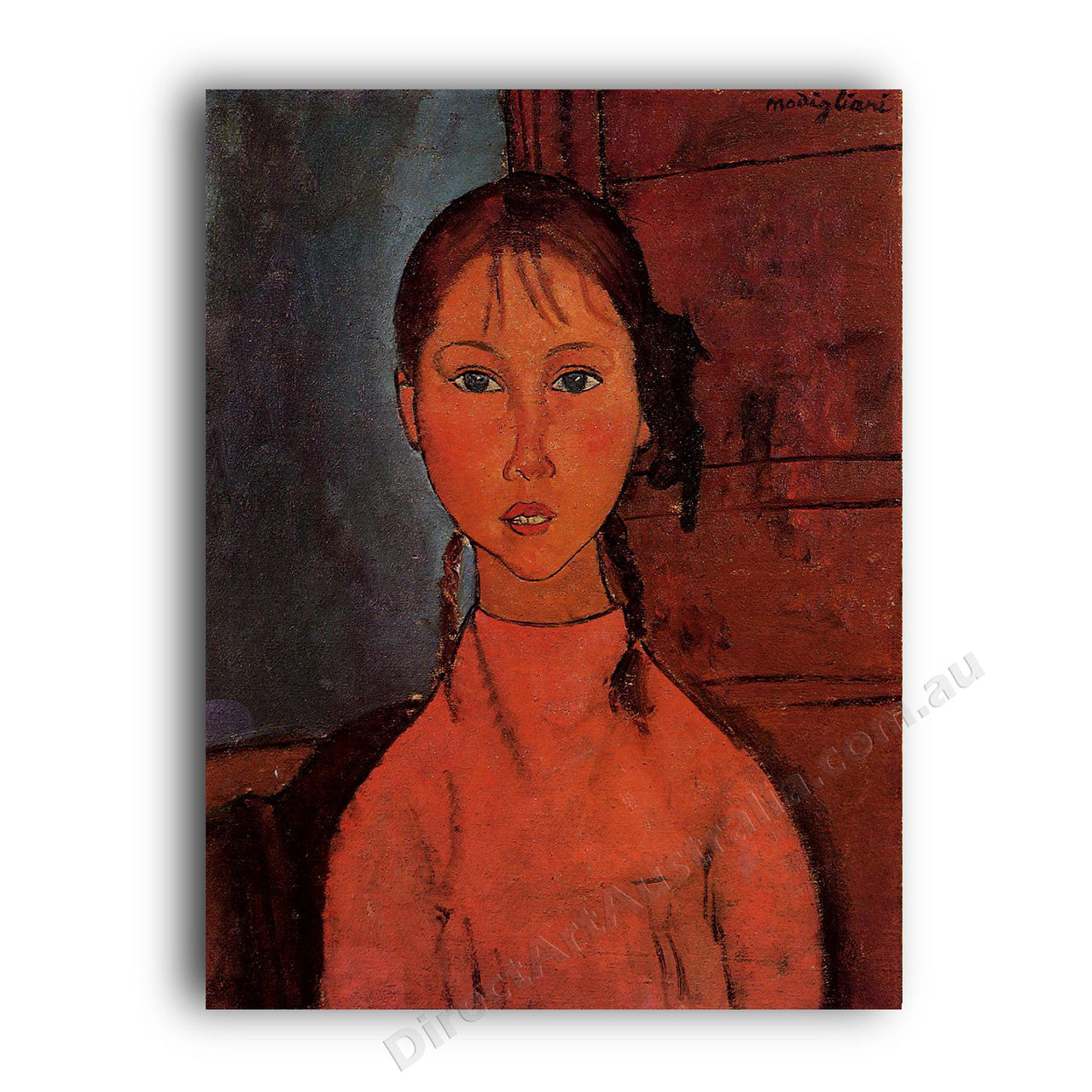 Girl with Braids