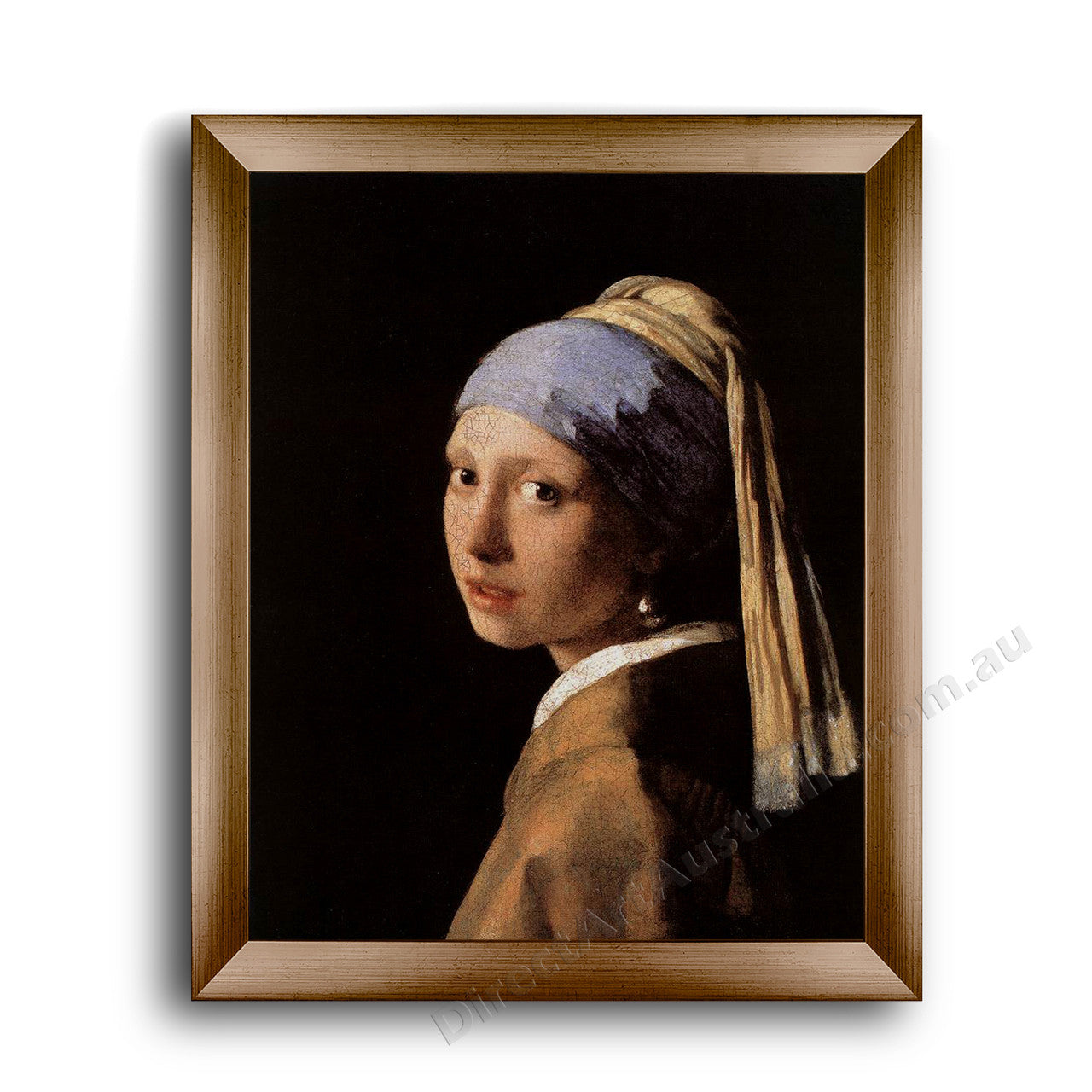 Modern Flat Gold Frame