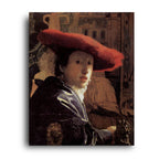 Jan Vermeer | The Girl with the Red Hat