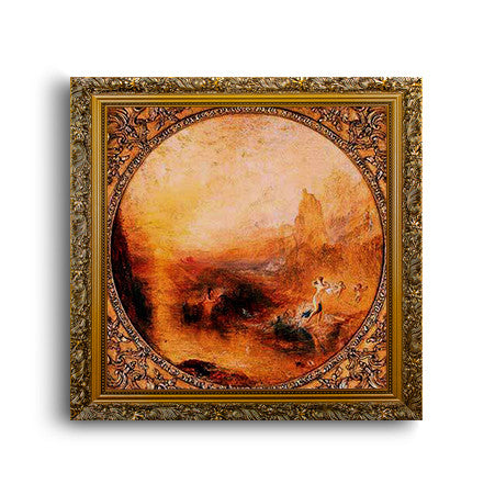 Gold Ornate Outer Frame