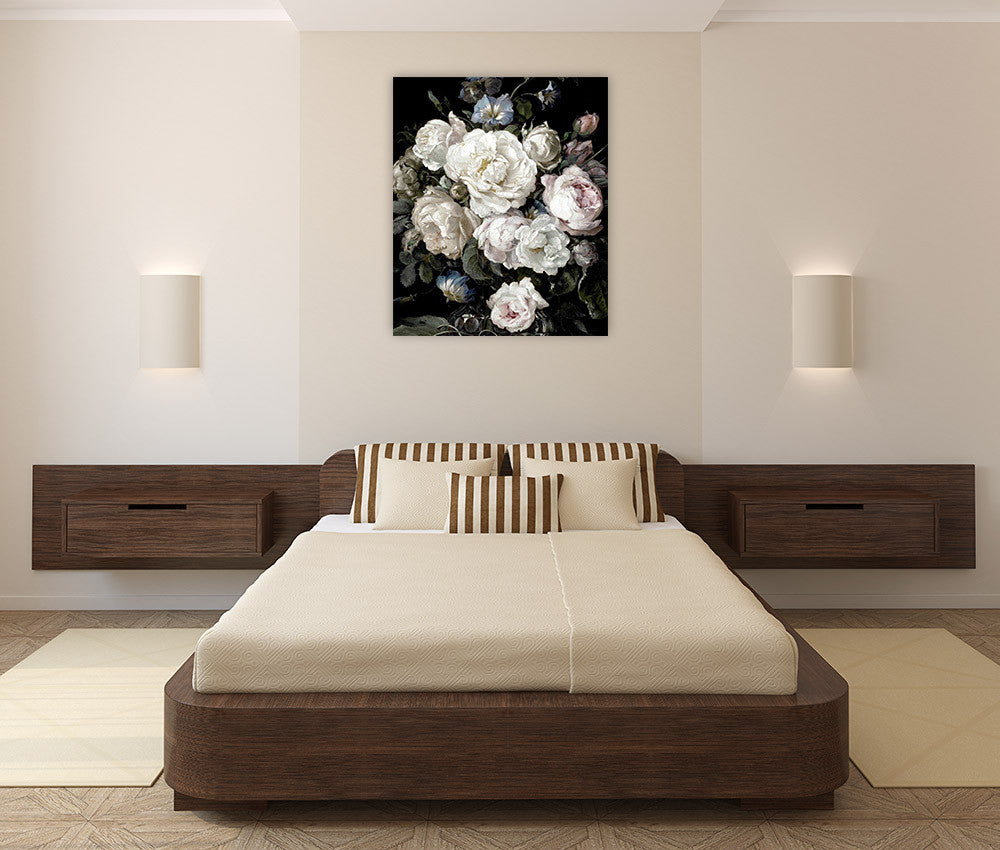 Glorious Bouquet III Wall Art Print on the wall