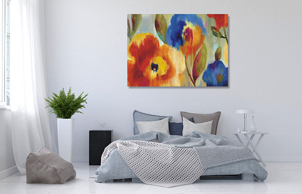 Glory of Flowers on the wall
