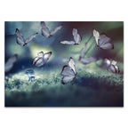 Glowing Butterflies Wall Art Print