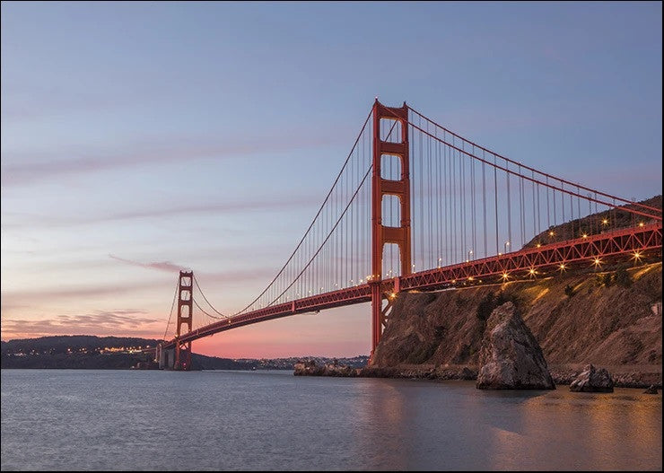 Golden Gate Span Wall Art Print