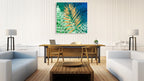 Golden Glory III Wall Art Print on the wall