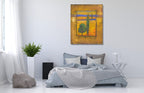 Golden Panorama on the wall