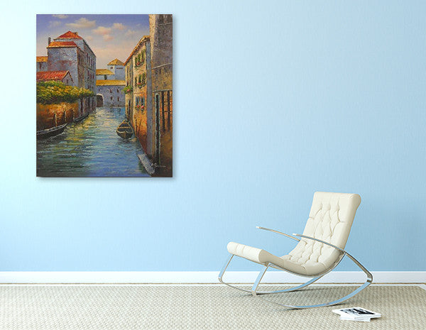 Gondola on the wall