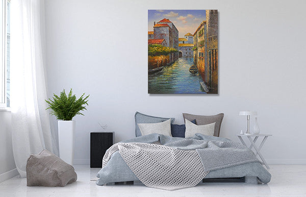 Gondola on the wall