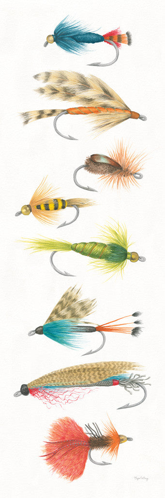 Gone Fishing Wall Art Print