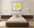 Graffiti Abstract Wall Art Print on the wall