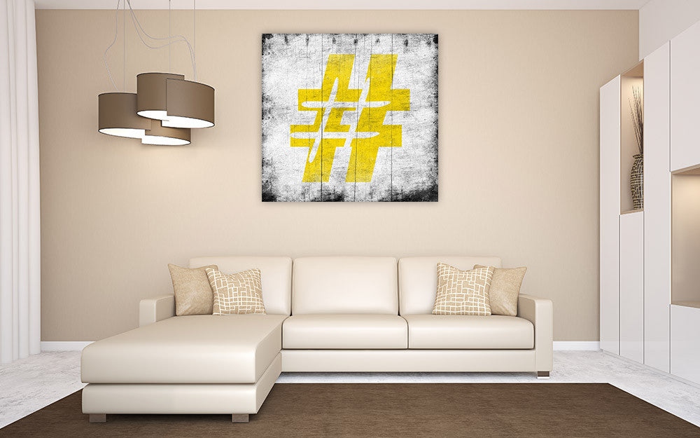 Graffiti Abstract Wall Art Print on the wall