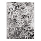Graffiti Love Monochromatic Wall Art Print