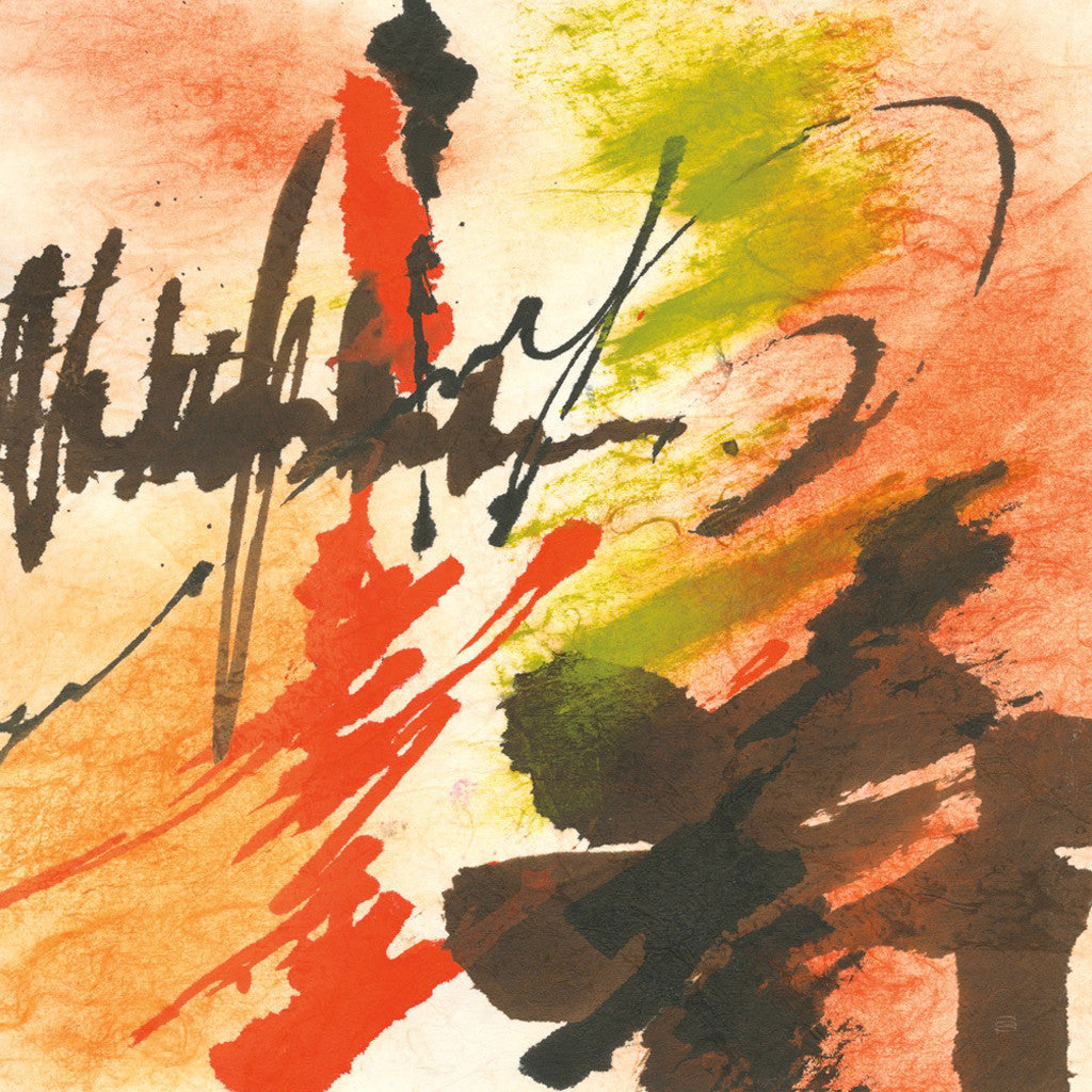 Graffiti Orange II Wall Art Print