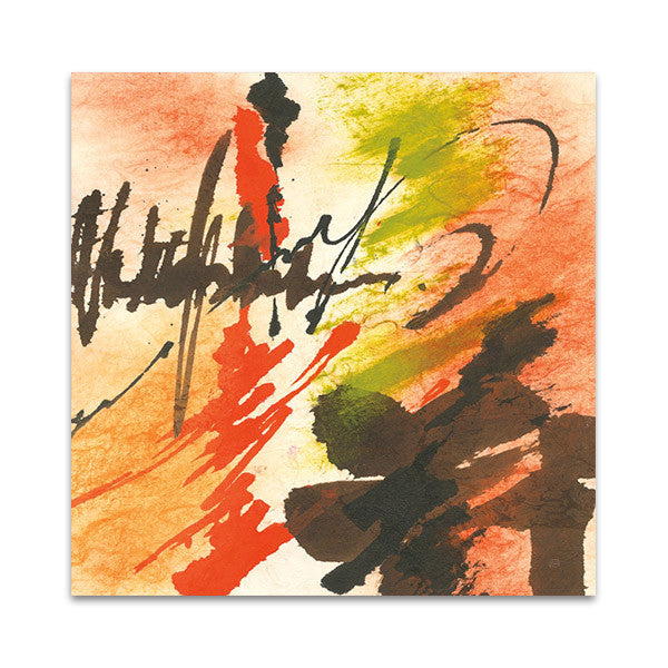 Graffiti Orange II Wall Art Print