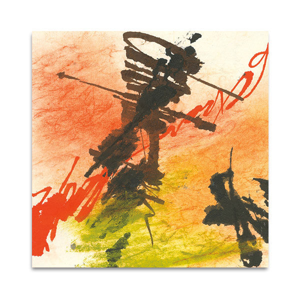 Graffiti Orange I Wall Art Print