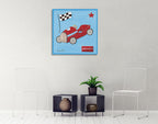 Grand Prix II Wall Art Print on the wall