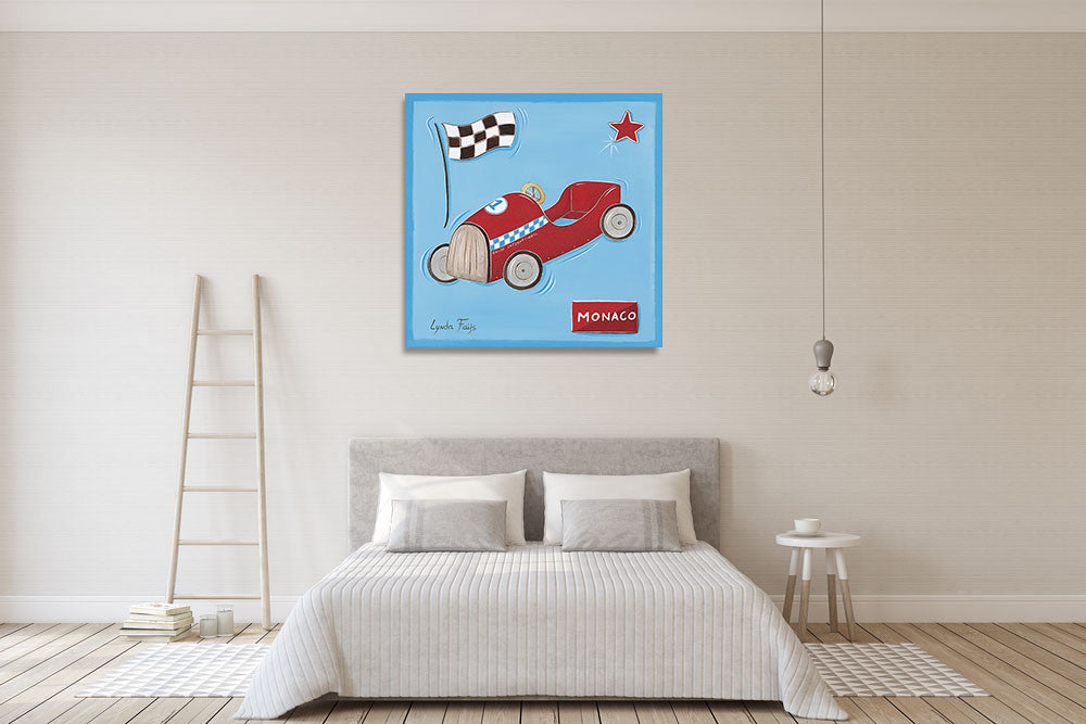 Grand Prix II Wall Art Print on the wall