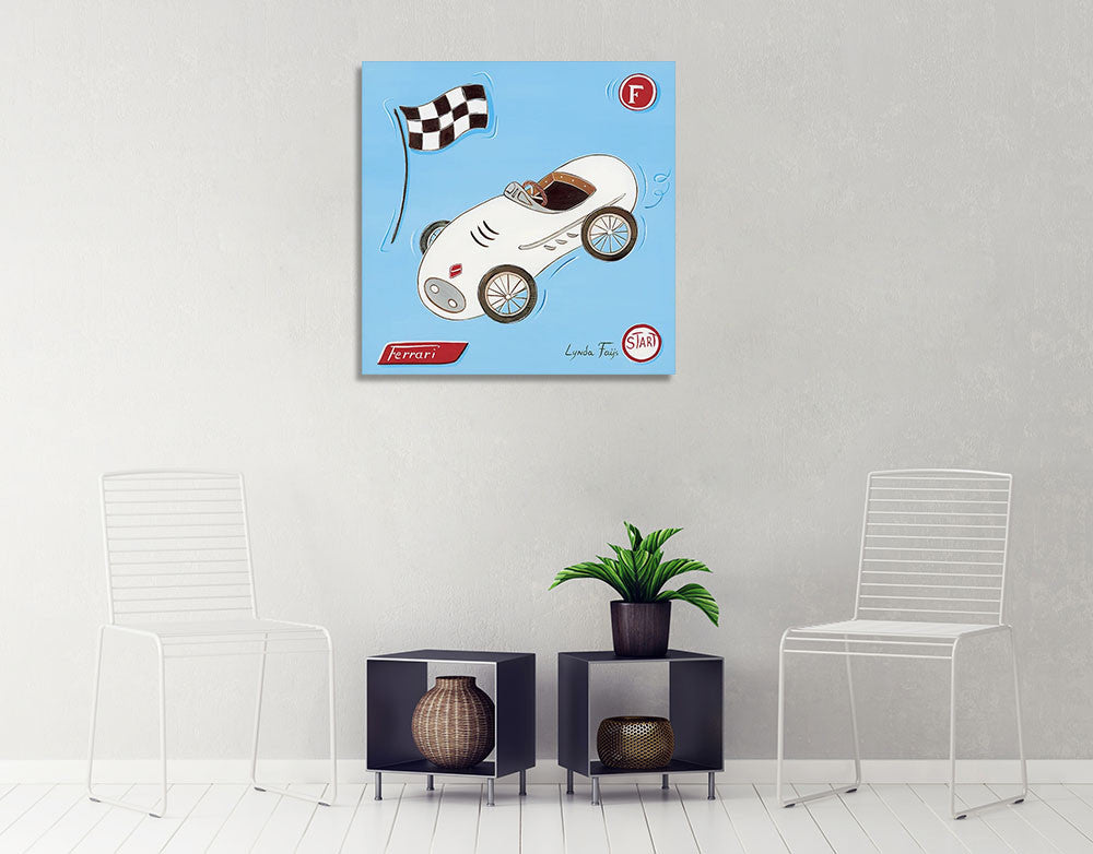 Grand Prix I Wall Art Print on the wall