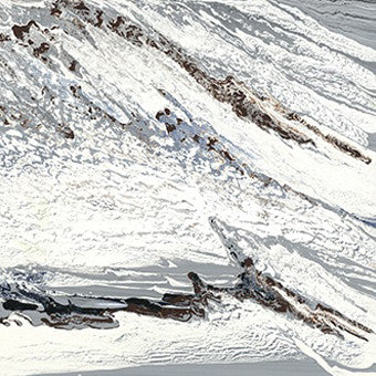 Gray Marble Wall Art Print 