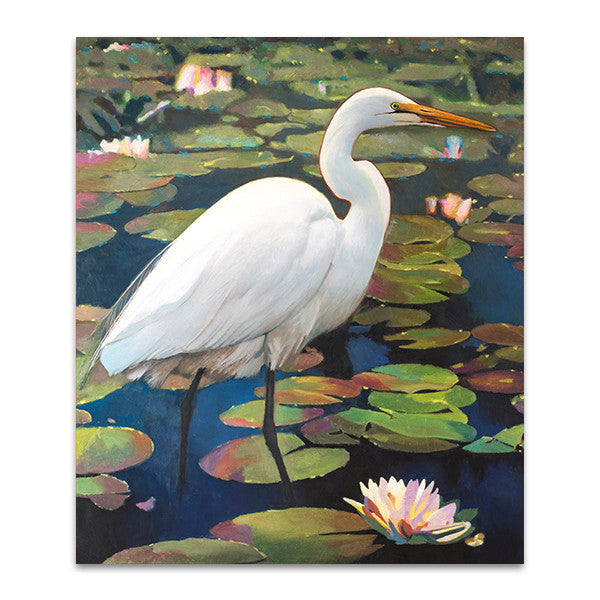 Great Egret Wall Art Print