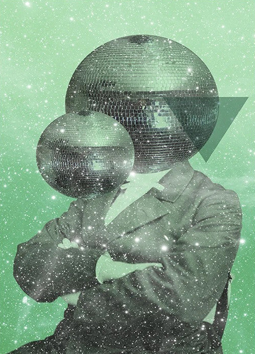 Green Universe Wall Art Print
