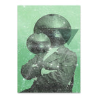 Green Universe Wall Art Print