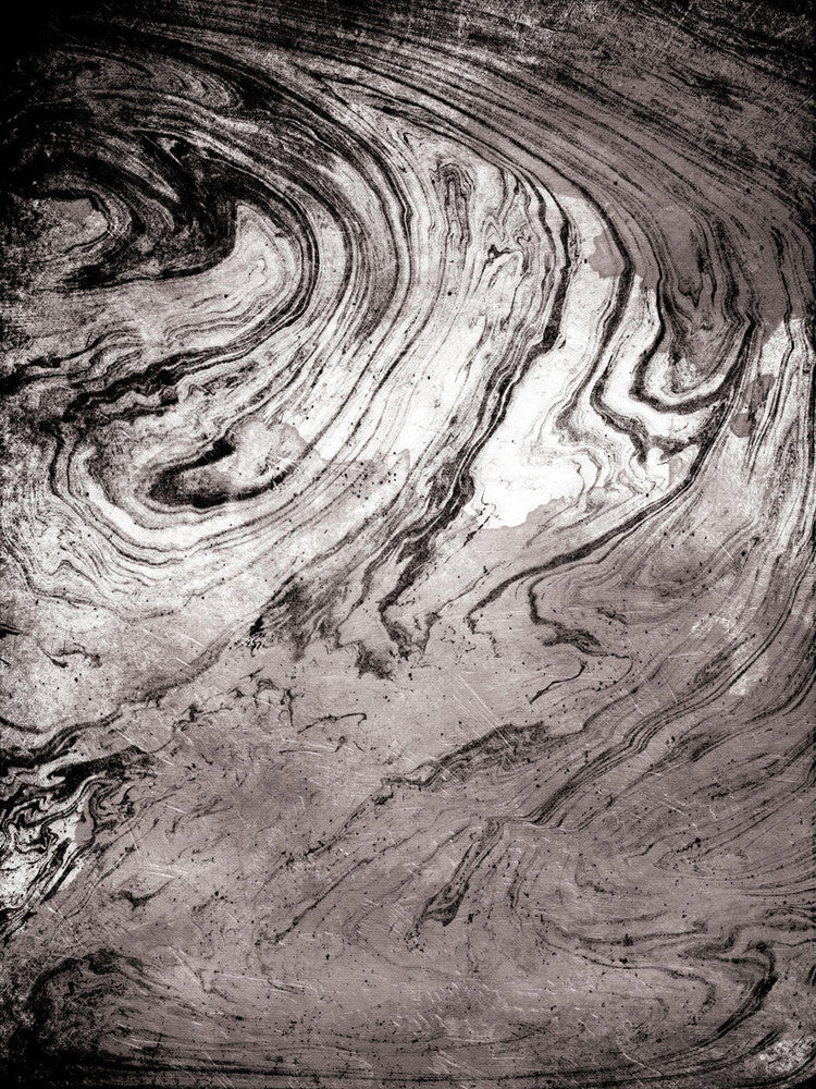 Grey Sea Marble Wall Art Print