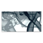 Grey Smoke Wall Art Print