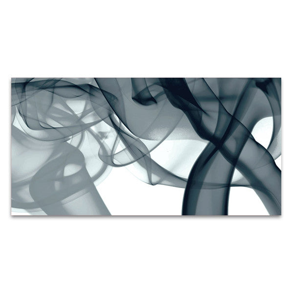 Grey Smoke Wall Art Print