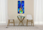 Guitar Wall Art Print on the wall