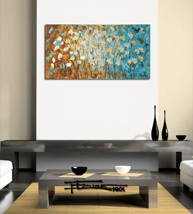 Knife Painting SAH014 on the wall