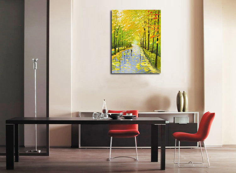 Knife Painting SAH020 on the wall