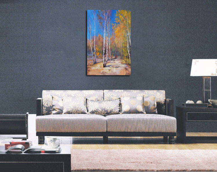 Knife Painting SAH025 on the wall