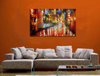Knife Painting SAH027 on the wall