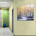 Knife Painting SAH028 on the wall