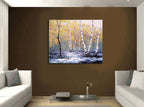 Knife Painting SAH028 on the wall