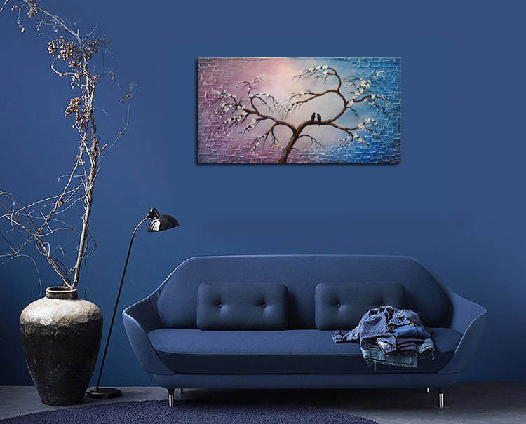 Knife Painting SAH045 on the wall