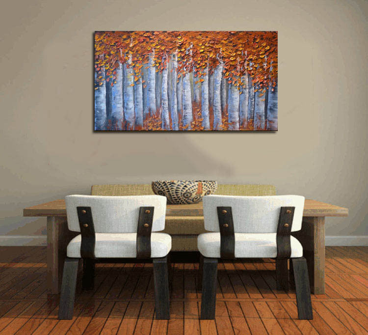 Knife Painting SAH048 on the wall