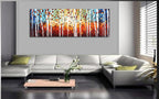 Knife Painting SAH049 on the wall
