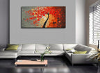 Knife Painting SAH052 on the wall