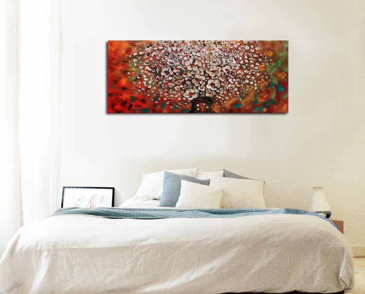Knife Painting SAH060 on the wall