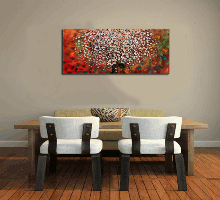 Knife Painting SAH060 on the wall