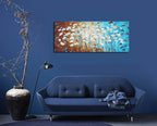 Knife Painting SAH070 on the wall