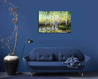 Knife Painting SAH090 on the wall