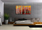 Knife Painting SAH102 on the wall