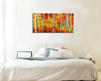 Knife Painting SAH103 on the wall