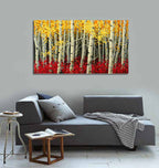 Knife Painting SAH104 on the wall