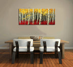 Knife Painting SAH104 on the wall