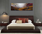 Knife Painting SAH116 on the wall